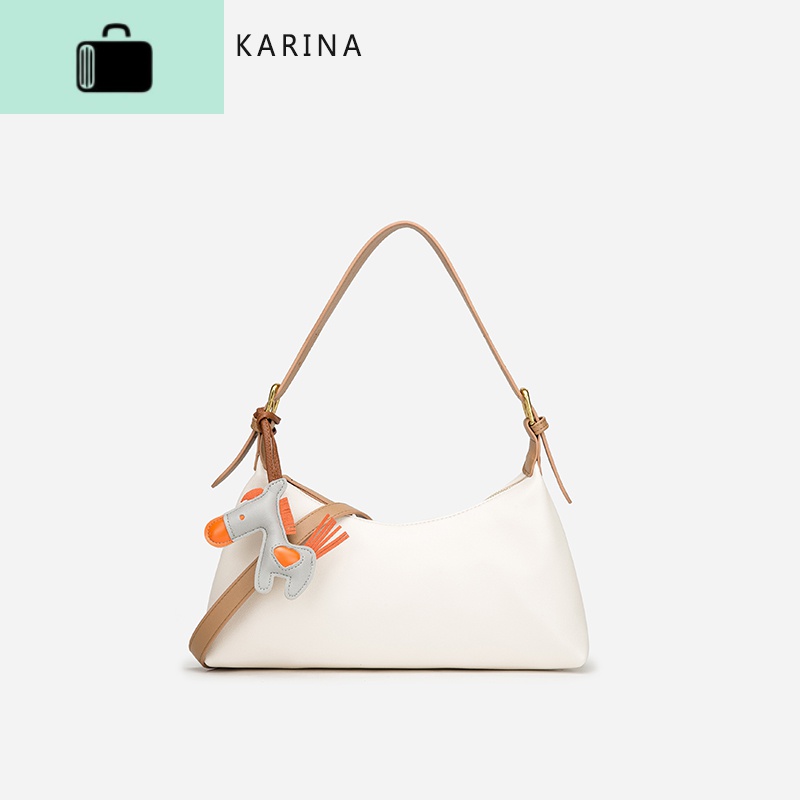 法式复古腋下包包女2020新款夏天法棍包网红大容量单肩斜挎包NEWLAKE高清大图