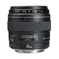 佳能(Canon) EF 85mm f/1.8 USM 佳能卡口 58mm口径 远摄定焦镜头