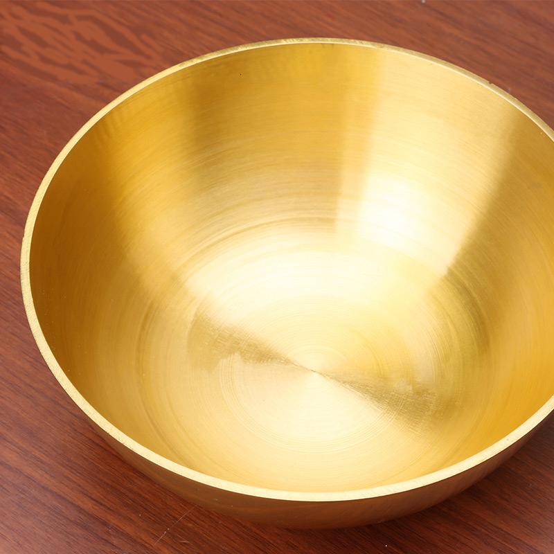 美帮汇铜饭碗摆件铜碗福禄家居铜碗铜餐具饭碗摆件高清大图