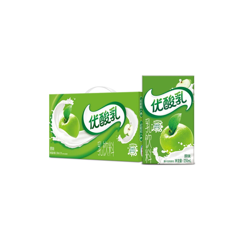 伊利优酸乳原味250ml24