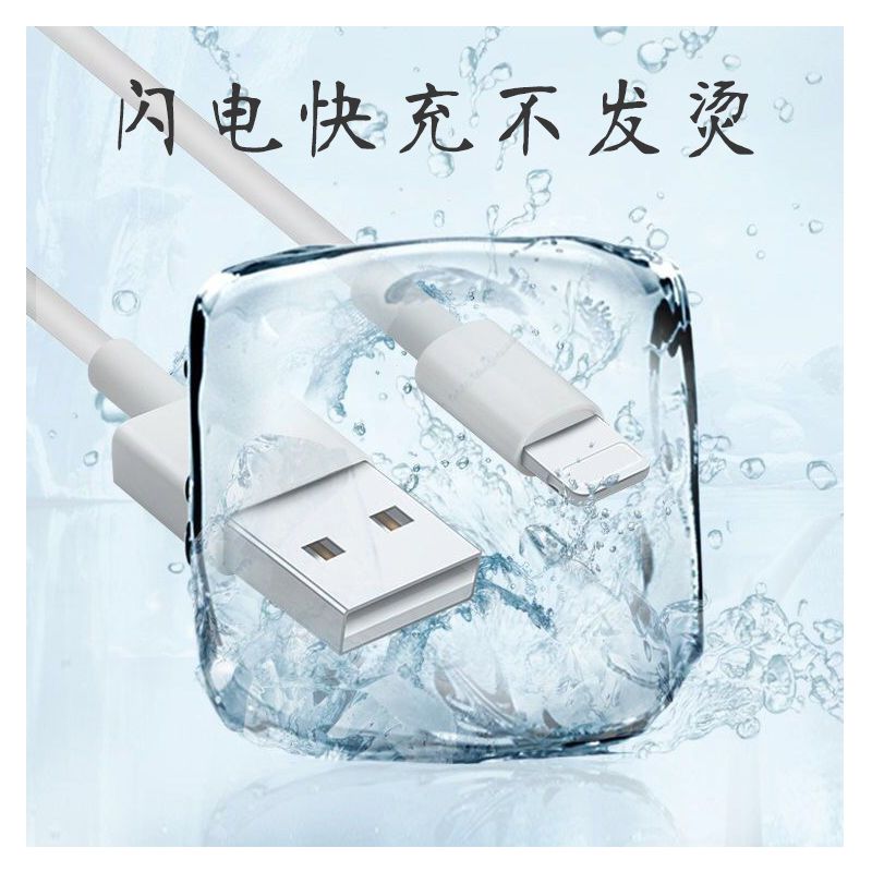苹果充电器iphone6s/7p/8p/8xr手机数据线ipad快充头5s快充线|2米原封数据线(1条)