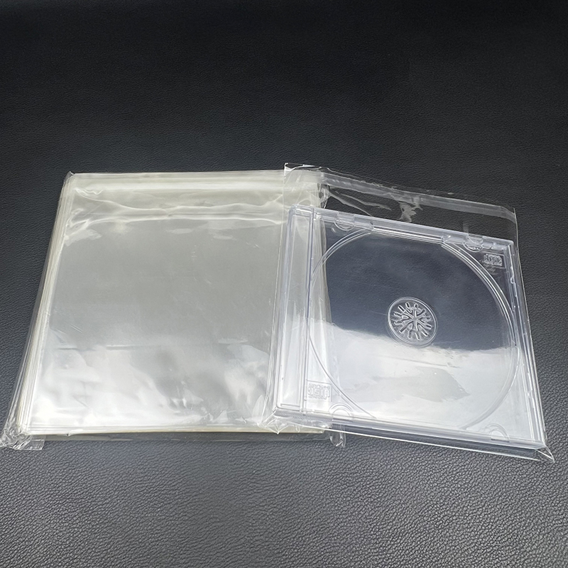 CD盒防尘袋透明外袋DVD盒包装袋自封袋光盘盒蓝光盒袋子光碟壳袋高清大图