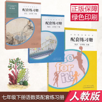 2018年用 人教版7七年级下册语文数学英语配套练习册 全套3本正版