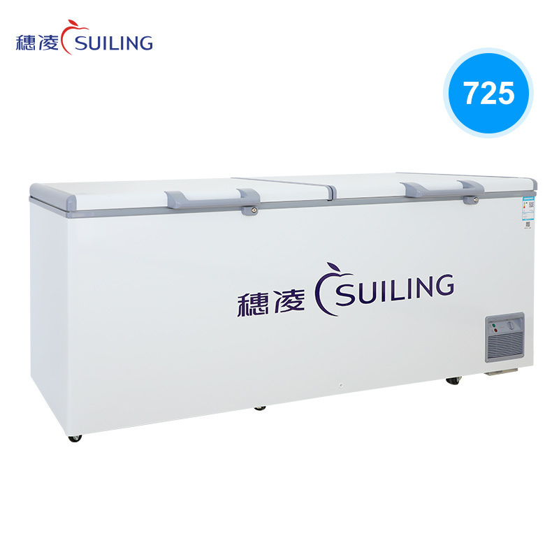 穗凌(SUILING)BD-725E单温大卧柜冰柜冷冻冷藏柜转换厨房冰箱保鲜柜速冻顶开门密封柜商用雪柜708升一级能效