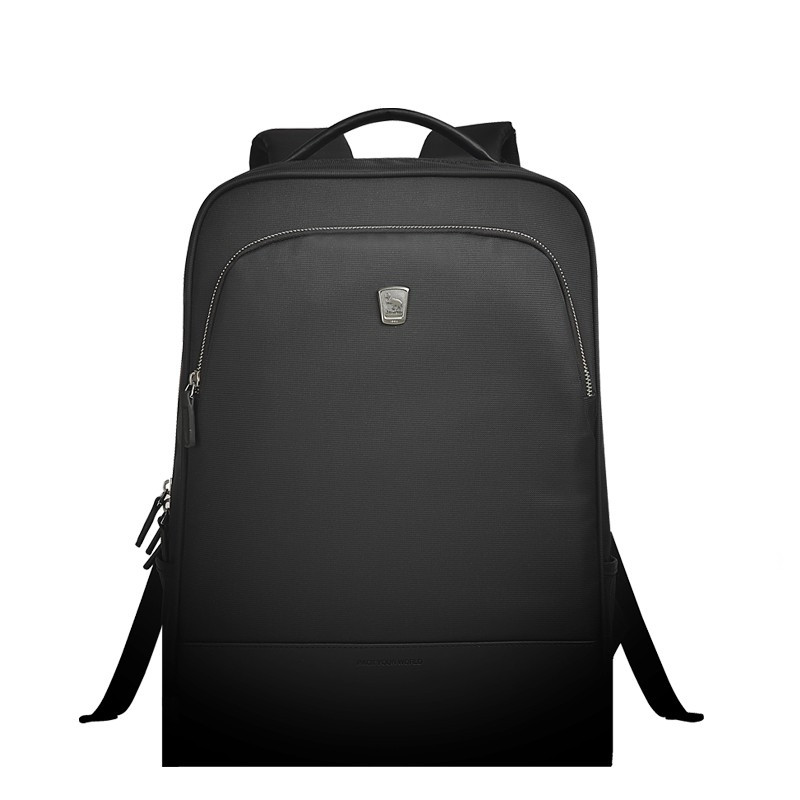 爱华仕双肩包男士商务简约大容量电脑包ocb4203视频