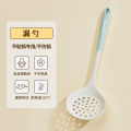 硅胶铲锅铲不粘锅专用家用炒菜铲子汤勺漏铲食品级耐高温厨具套装1 食品级硅胶-漏勺【轻松捞面捞饺子】