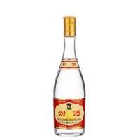 汾酒玻汾黄盖汾酒53度清香型 纯粮固态酿造 白酒整箱475ml*6瓶装(非原厂外包装箱)