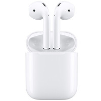 苹果(Apple)iPhone AirPods2代(有线充电盒)苹果耳机 蓝牙耳机无线耳机 入耳式 苹果2代无线蓝牙耳机