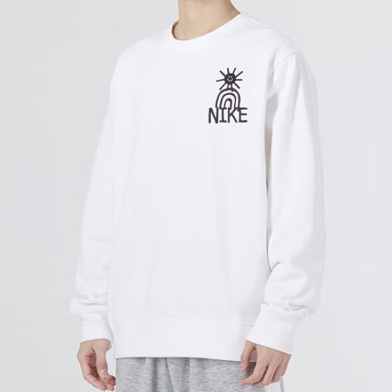 耐克(NIKE) 男装上衣 2022冬季新款运动服户外跑步健身训练服舒适休闲时尚套头衫卫衣 DQ4073-100 S(1