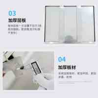 尔迈 中型仓库货架240KG/层重型仓储展示架工厂置物架 灰色1.2*0.6*2=5层
