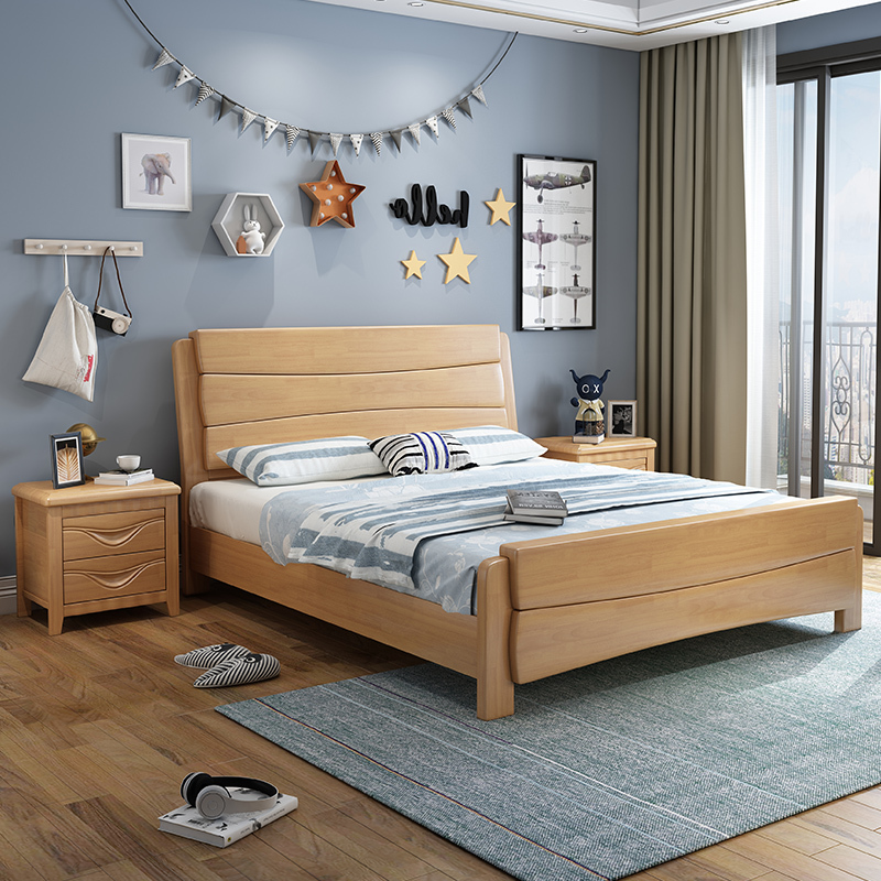 8米双人床小户型1.35米1.2m床