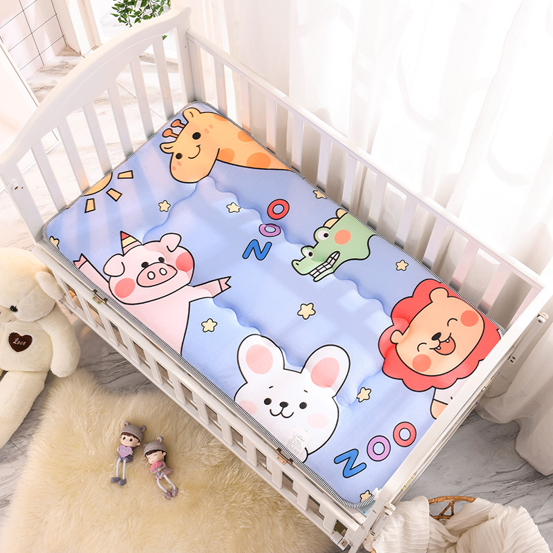 北极绒bejirog家纺卡通数码印花水晶绒床垫56cmx100cm床上用品儿童