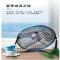 美的(Midea)趴地扇 FE45-20D工业风扇强力电风扇台式大功率落地家用 加厚铝扇叶 防漏电设计 铜芯电机 三挡风