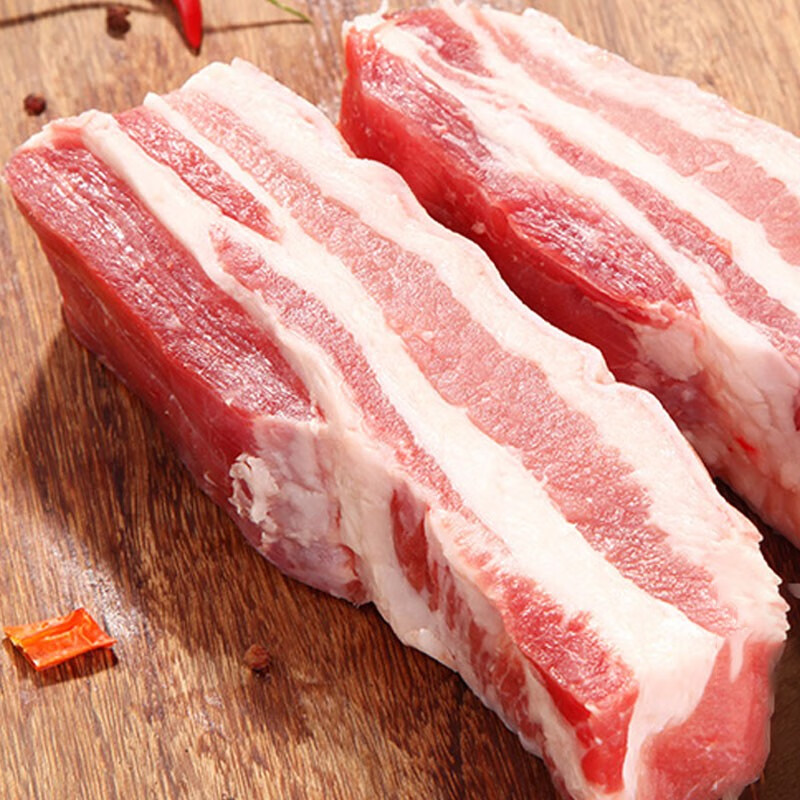 暖心驿站 小里脊前排肉猪蹄精肋排 土猪肉礼盒 B款2500g高清大图