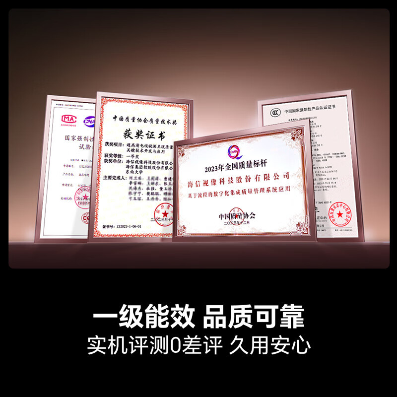 海信电视小墨 100E5Q Pro 100英寸1248分区U+MiniLED信芯芯片极黑抗反光黑曜屏Pro 高刷高清大图