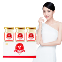 正典燕窝 白燕 金丝燕 正品可溯源 燕盏原料 99%高浓缩 冰糖即食燕窝 3瓶装