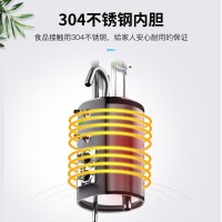 志高台式饮水机小型家用办公迷你宿舍学生桌面温热立式制热