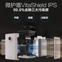 飞利浦(Philips) 空气净化器AC6608 家用去除雾霾PM2.5二手烟新房除甲醛 高效过滤细菌过敏原