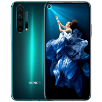 华为/荣耀(honor) 荣耀20 Pro 全网通版 8GB+128GB 蓝水翡翠 4800万全焦段AI四摄 麒麟980 移动联通电信4G手机 双卡双待 荣耀20pro