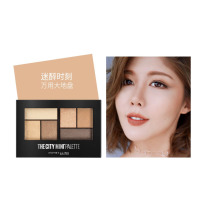 美宝莲(Maybelline)纽约时刻六色迷你眼影盘迷醉时刻 6.1g/持久显色多色珠光眼影盘新手初学者