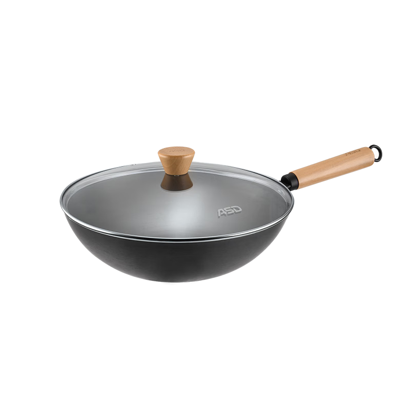 爱仕达(ASD)黑城系列无涂层炒锅 32cm CF32Z2TG(单位:件)高清大图