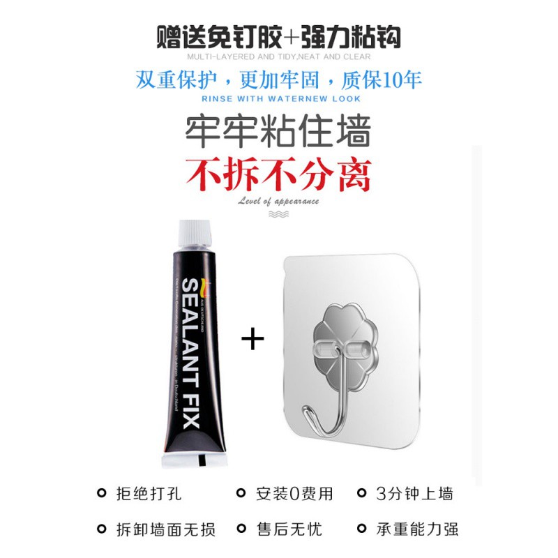 卫生间置物架浴室厕所洗手间收纳架洗漱台壁挂式免打孔墙上毛巾架 三维工匠 [竹叶款]吊柜储物架高清大图