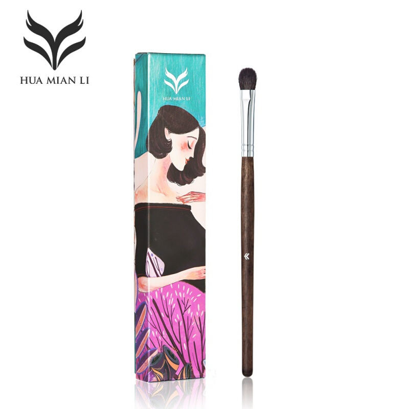 [专营店]新款 精美羊毛眼影化妆刷 插画礼盒美妆具 005E