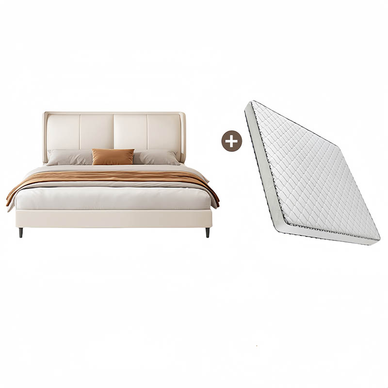 芙瑞塔床1.8米+床垫套高清大图