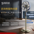 先锋 落地扇家用风扇离线语音智能操控 碳纤维扇叶静音遥控立式 DLD-M9变频12档