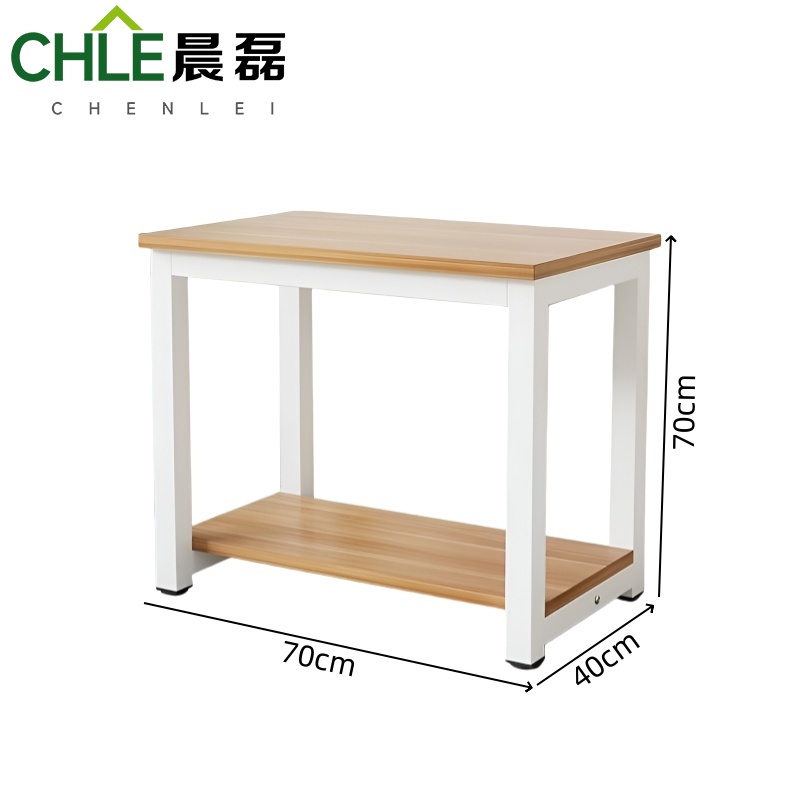 晨磊 层架 70*40*70cm(胡桃色) 个高清大图