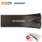 三星(SAMSUNG)64GB USB3.1 U盘 学习办公两用 金属高速优盘 小巧精致车载U盘深空灰读速300MB/s
