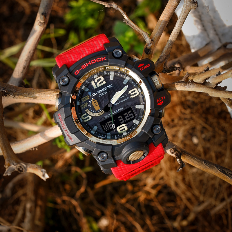 casio官方旗舰店 卡西欧手表男大泥王gshock男士登山运动防水手表六局
