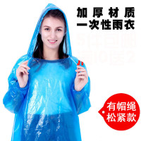 权夫人加厚一次性雨衣女成人徒步旅行儿童款透明便携漂流男骑行户外雨披