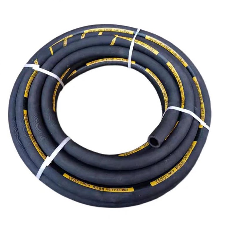 鑫迈凯斯 高压橡胶管 抗压防爆橡胶管 内径38mm 4层线 耐压25公斤 20米 卷高清大图