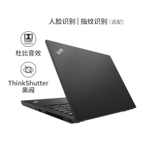 联想ThinkPad L14(L490升级款) 14英寸商用笔记本电脑 定制(i7-10510U 8GB 1TB+128GB 2GB W10h )