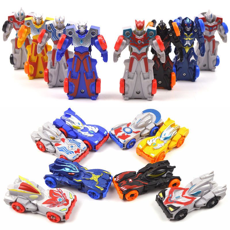 银河超人战士奥特曼变形战车赛罗贝利亚欧布捷德胶囊男孩儿童玩具赛罗