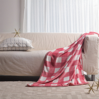 悦达家纺(YUEDA HOME TEXTILE) 柯莎法兰绒舒柔毯GT002 尺寸：100*140cm