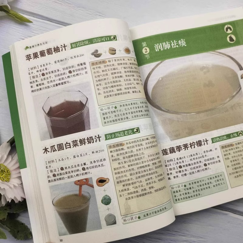 全2册 五谷杂粮最养人蔬菜瓜果能治病+蔬果汁养生大全 [正版]蔬果汁养生大全 不一样的蔬果汁 百病对症解决方案 饮食疗高清大图