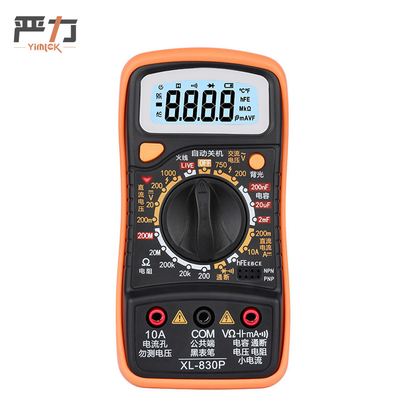 严力YIMLEK 万用表 XL830P台高清大图