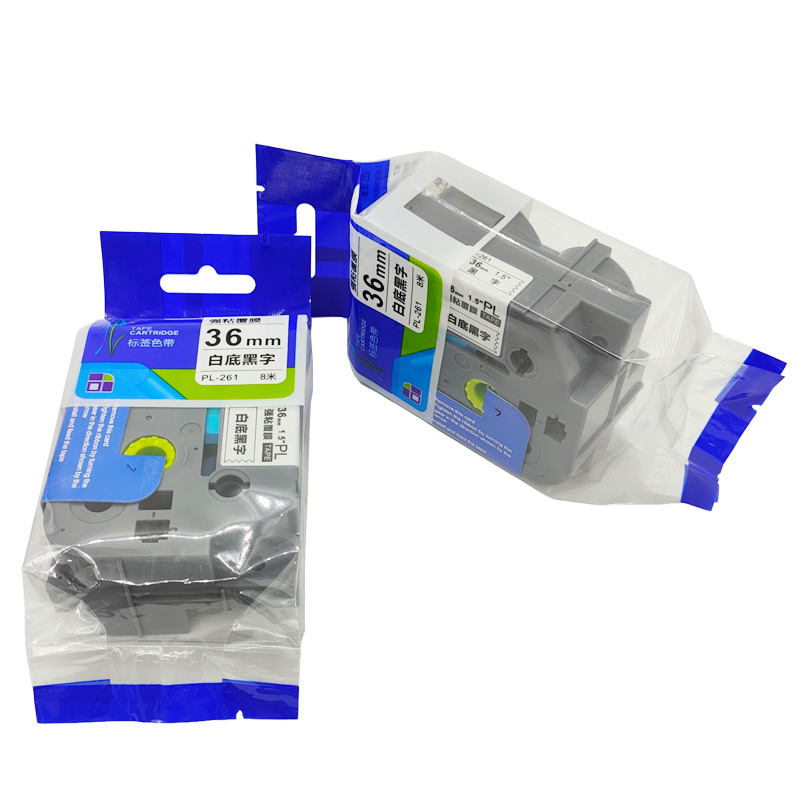 驰洛科 PL-261,36mmX8m,白底黑字 标签色带(计价单位:个)白色高清大图