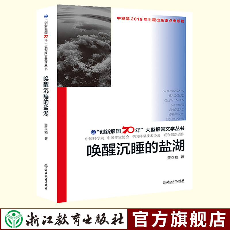 [正版]唤醒沉睡的盐湖 创新报国70年大型报告文学丛书 董立勃 盐湖科技工作者的故事 原创纪实性报告文学人文历史书籍浙高清大图