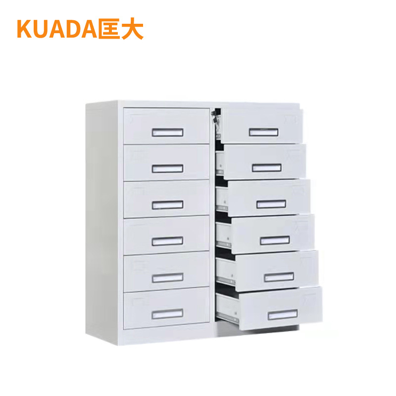 匡大 文件柜 钢制办公柜 十二斗矮柜 KDT882