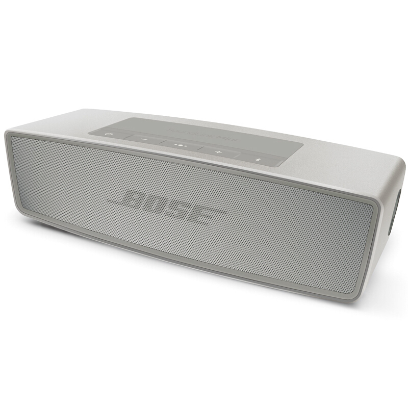Bose SoundLink Mini蓝牙扬声器II-银白色 超长续航节能待机无线音箱/音响