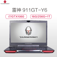 雷神 (THUNDEROBOT)911GT-Y6 17.3大屏吃鸡游戏本笔记本电脑i7-7700HQ 16GB 256GB+1TB GTX1060