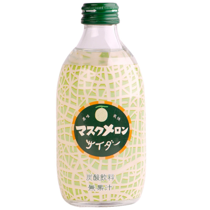 日本进口 友升 哈蜜瓜味汽水 300ml*5瓶