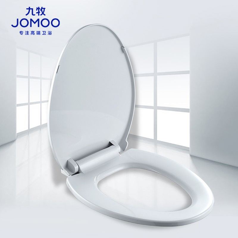 九牧(JOMOO)普通坐便器盖板马桶盖缓降轻音马桶盖97G1020S/97G1021S高清大图