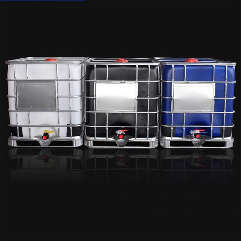 易企采 吨桶1200L塑料方桶加厚ibc吨桶化工桶柴油桶全新食品级吨桶高清大图