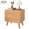 芙首泰床头柜双抽350*350*500mm个