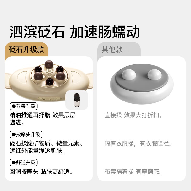 PGG W2 揉腹仪 (黑砭石款) 米黄高清大图
