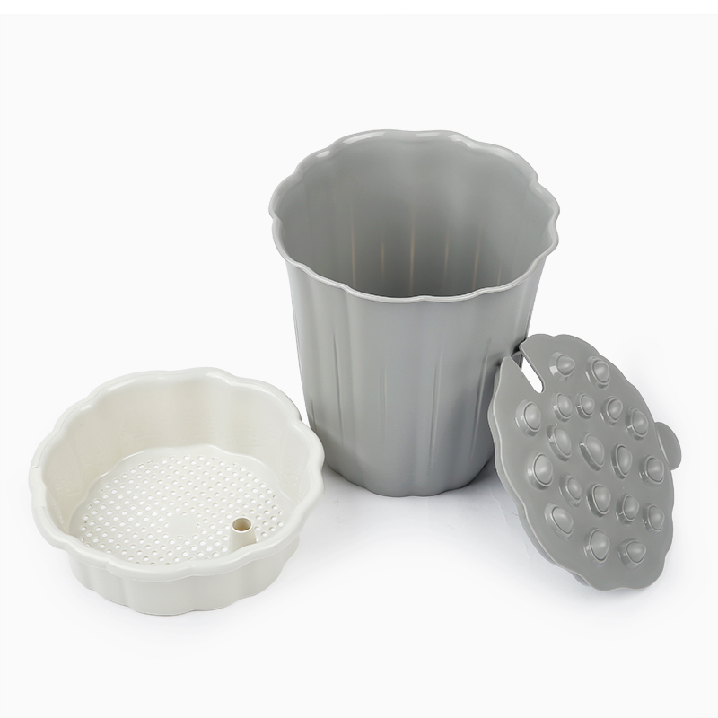 常生源 茶桶茶渣桶茶具配件家用大容量茶水桶茶桶排水桶 禅意茶渣桶